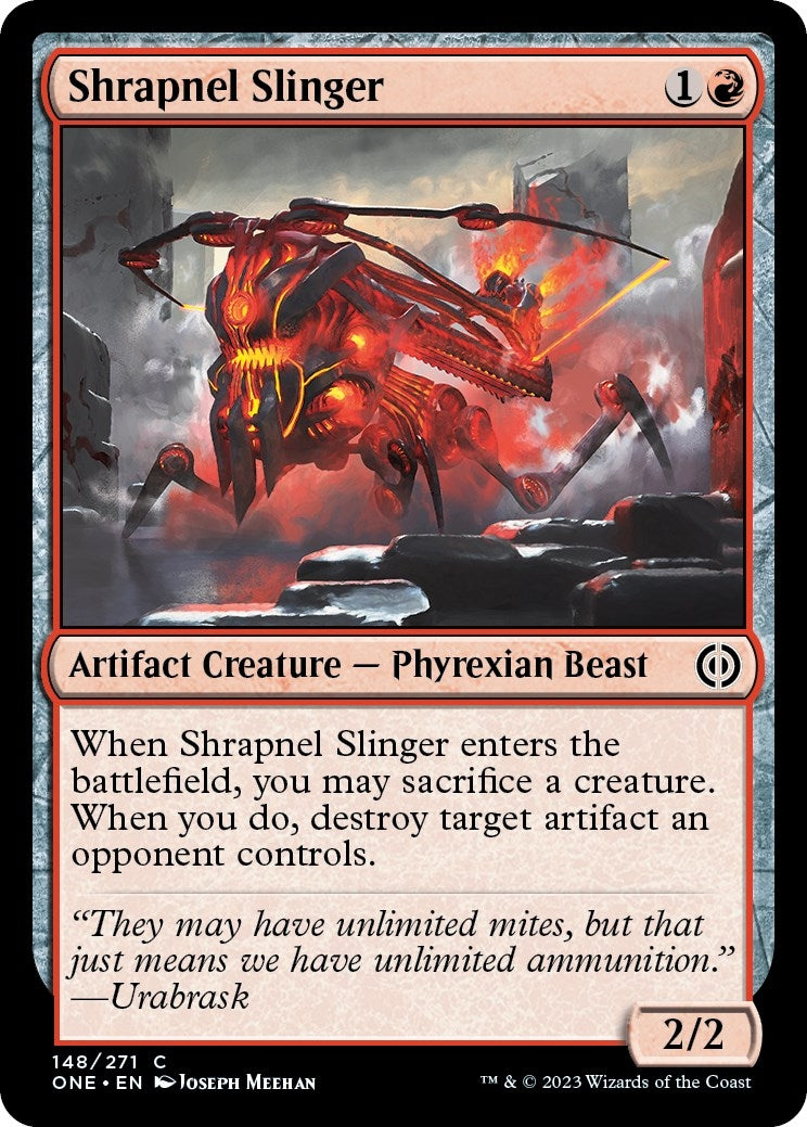 Image for Shrapnel Slinger (148) (ONE) - Magic: The Gathering