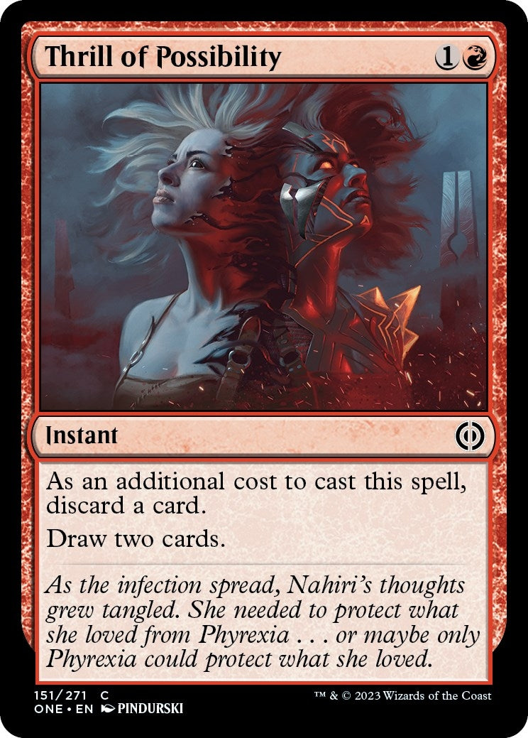 Image for Thrill of Possibility (151) (ONE) - Magic: The Gathering