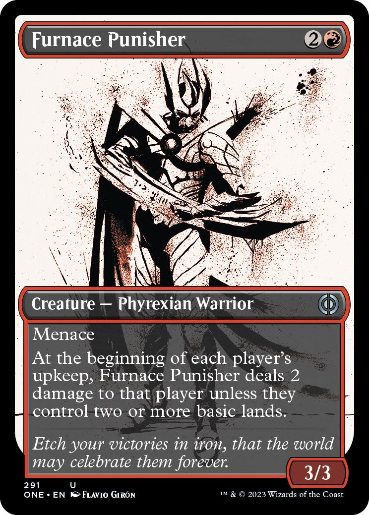 Image for Furnace Punisher (Showcase) (291) (ONE) - Magic: The Gathering