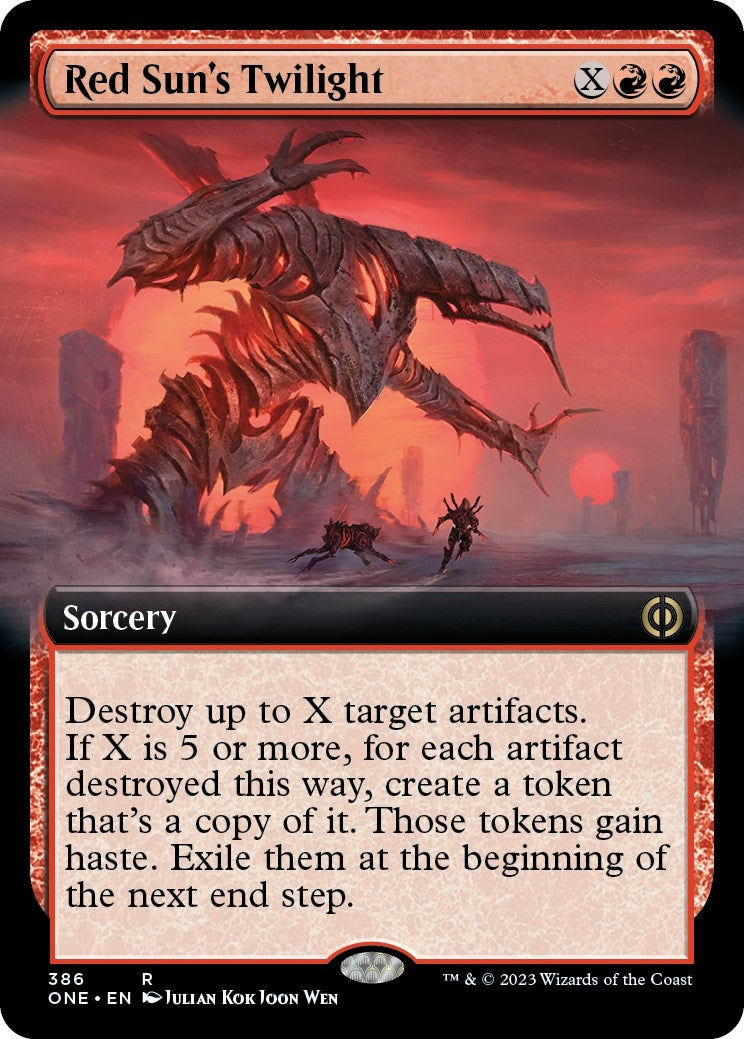Image for Red Sun's Twilight (Extended Art) (386) (ONE) - Magic: The Gathering