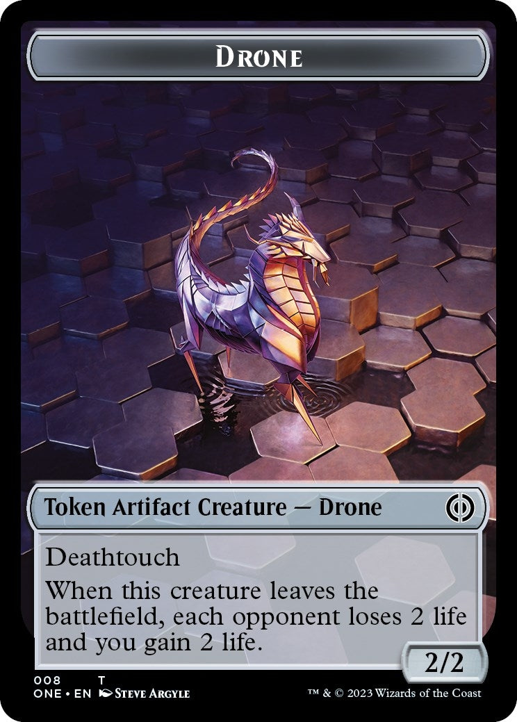 Image for Drone Token (8) (ONE) - Magic: The Gathering