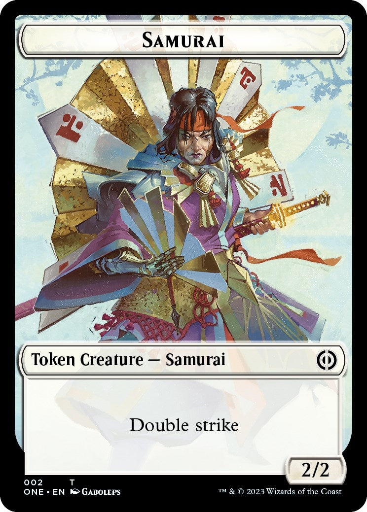 Image for Samurai Token (2) (ONE) - Magic: The Gathering