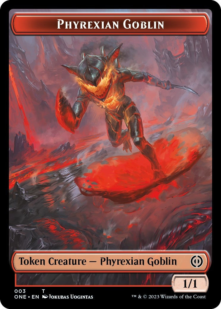 Image for Phyrexian Goblin Token (3) (ONE) - Magic: The Gathering