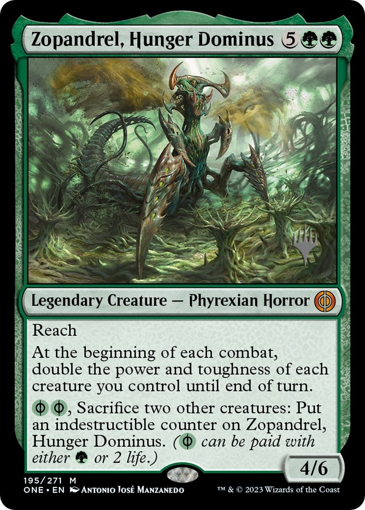 Image for Zopandrel, Hunger Dominus (195) (PPONE) - Magic: The Gathering