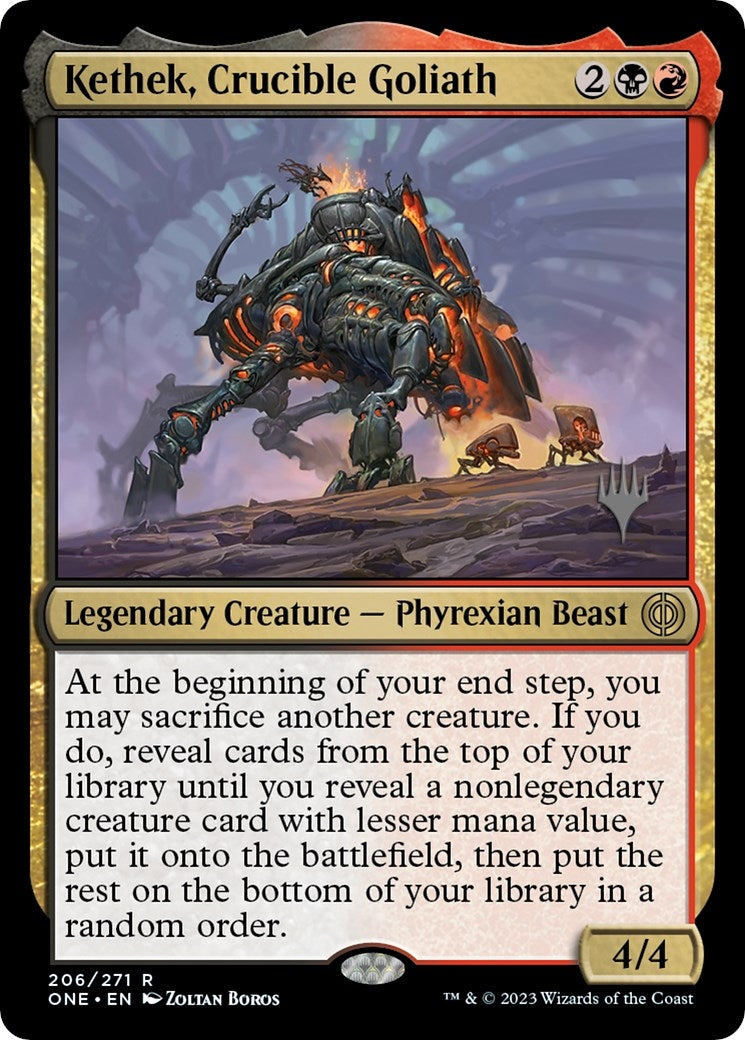 Image for Kethek, Crucible Goliath (206) (PPONE) - Magic: The Gathering