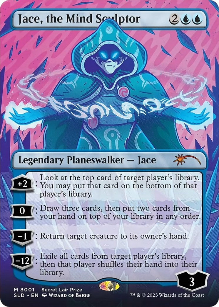 Image for Jace, the Mind Sculptor (8001) (SLP) - Magic: The Gathering