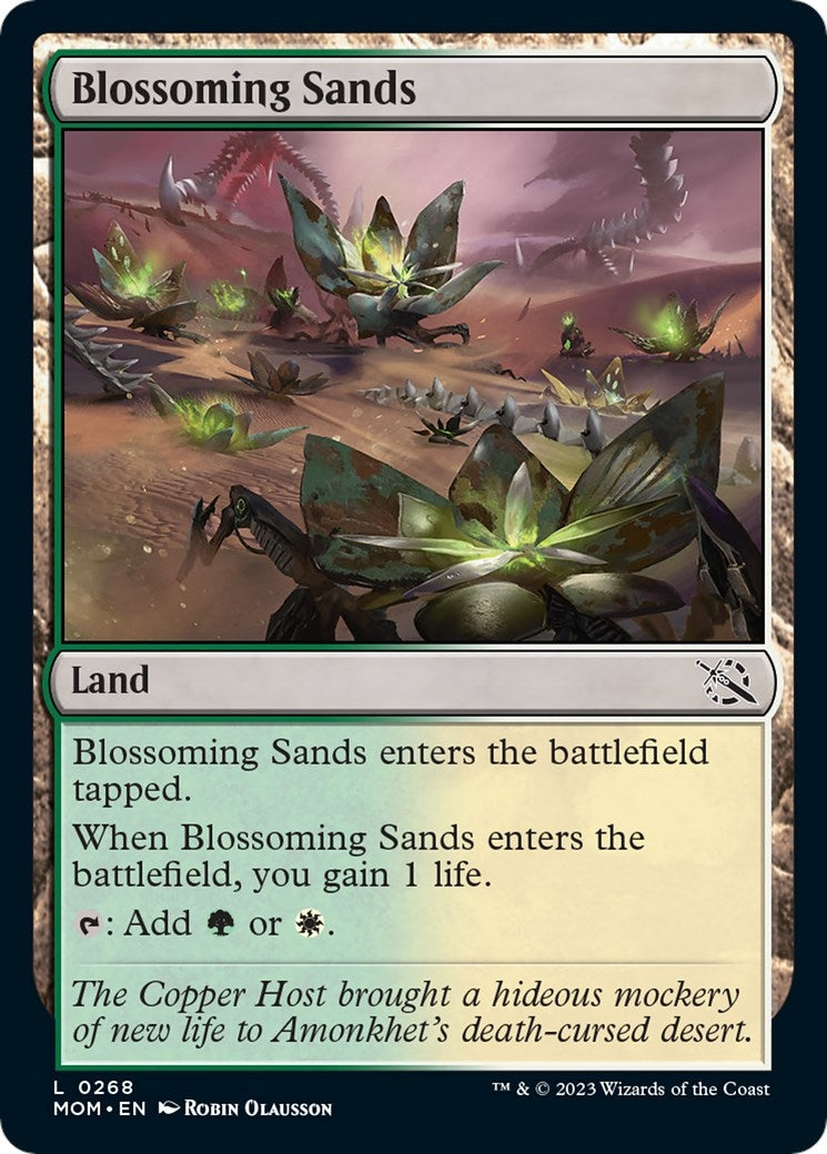 Image for Blossoming Sands (268) (MOM) - Magic: The Gathering
