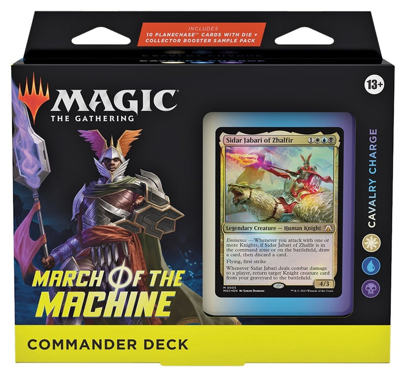 Image for March of the Machine Commander Deck - Cavalry Charge - Magic: The Gathering