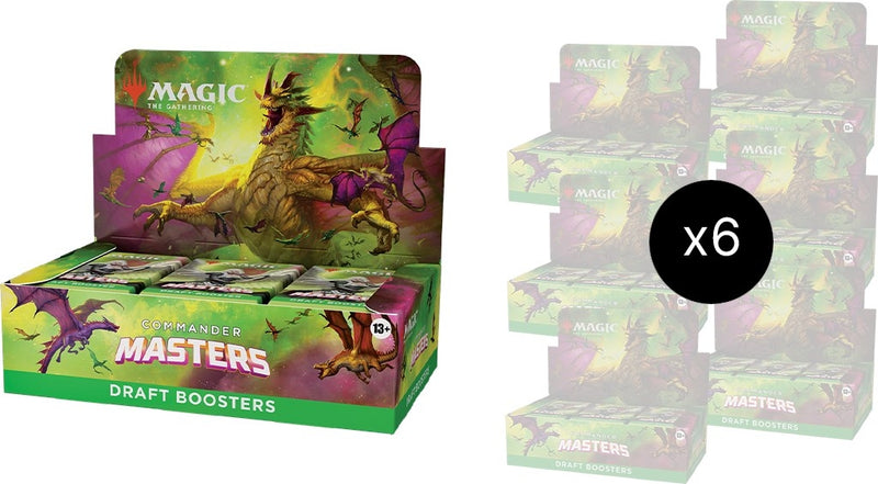 Image for Commander Masters - Draft Booster Box Case - Magic: The Gathering