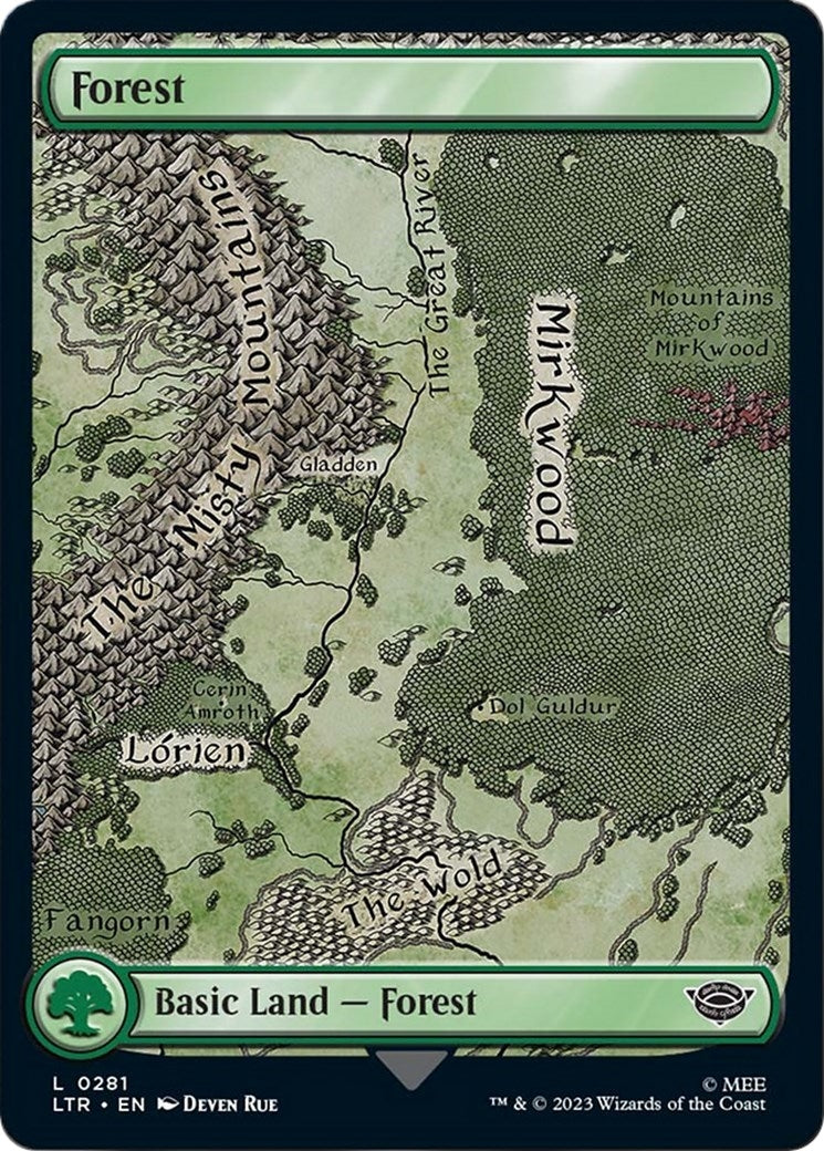 Image for Forest (0281) (281) (LTR) - Magic: The Gathering