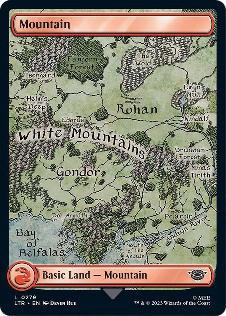 Image for Mountain (0279) (279) (LTR) - Magic: The Gathering