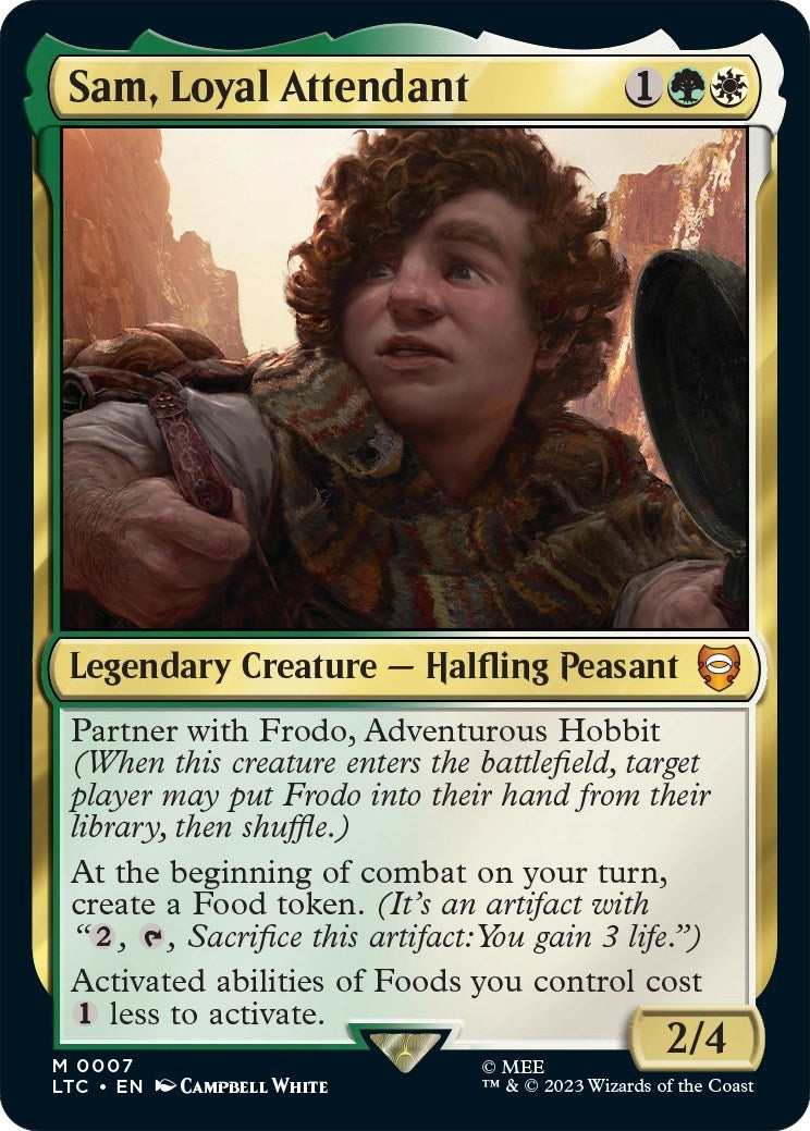 Image for Sam, Loyal Attendant (7) (LTC) - Magic: The Gathering