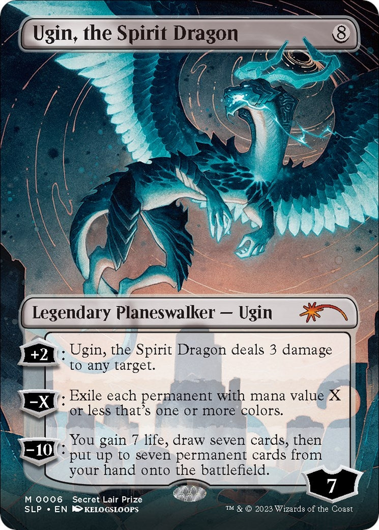 Image for Ugin, the Spirit Dragon (6) (SLP) - Magic: The Gathering