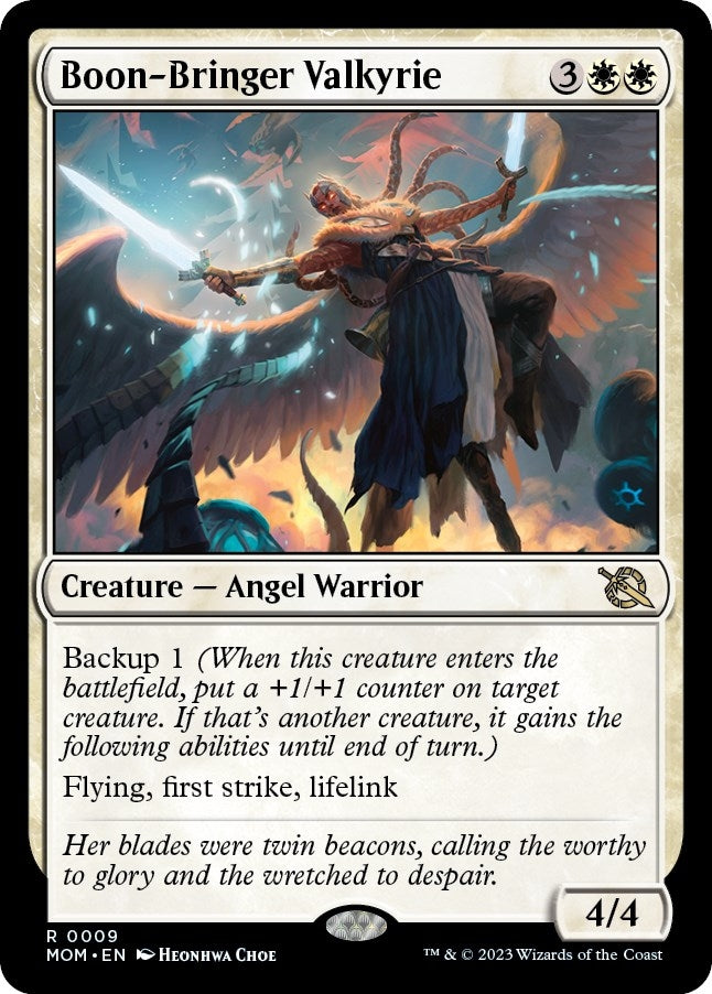 Image for Boon-Bringer Valkyrie (9) (MOM) - Magic: The Gathering