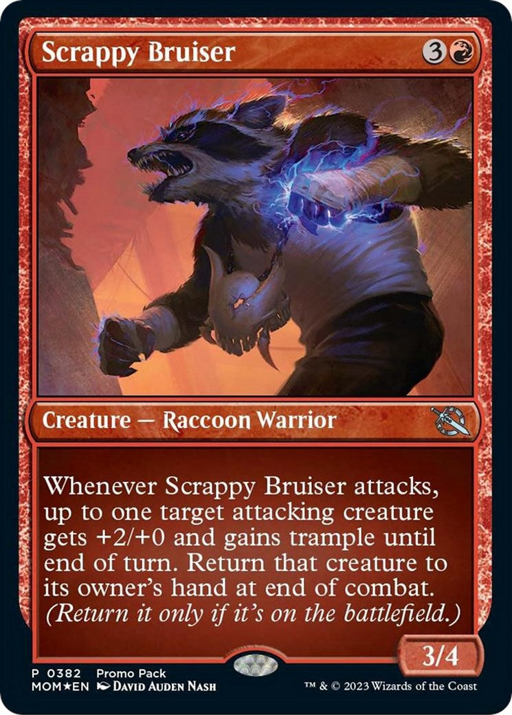 Image for Scrappy Bruiser (382) (PPMOM) - Magic: The Gathering