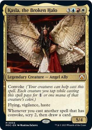 Image for Kasla, the Broken Halo (4) (MOC) - Magic: The Gathering