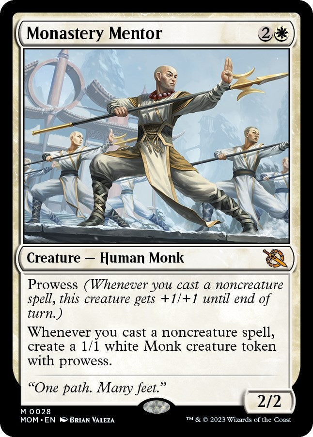 Image for Monastery Mentor (28) (MOM) - Magic: The Gathering