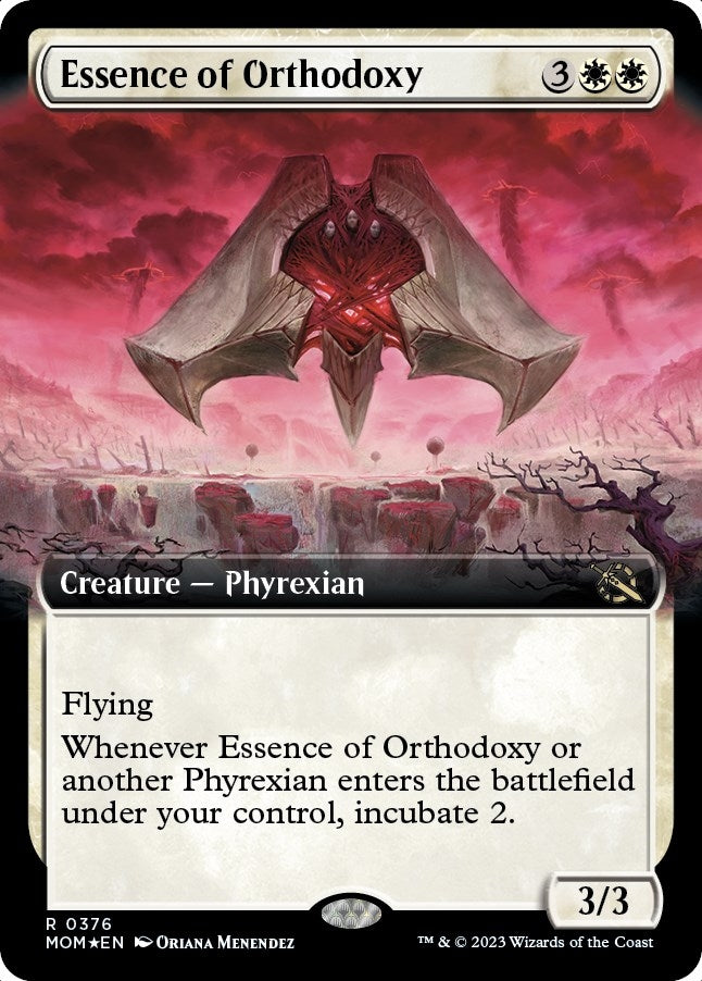 Image for Essence of Orthodoxy (Extended Art) (376) (MOM) - Magic: The Gathering