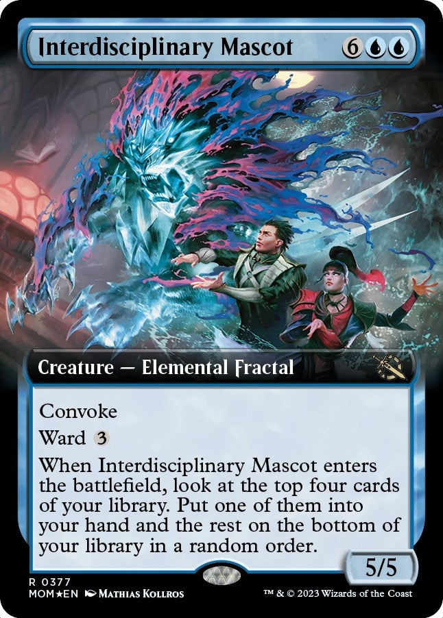 Image for Interdisciplinary Mascot (Extended Art) (377) (MOM) - Magic: The Gathering