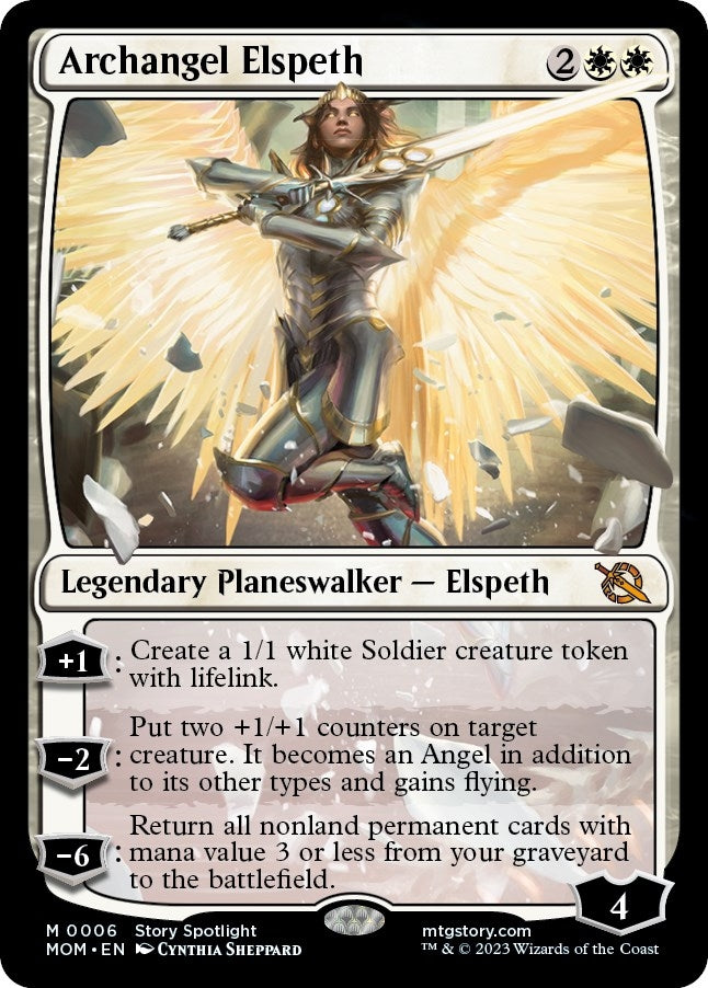 Image for Archangel Elspeth (6) (MOM) - Magic: The Gathering