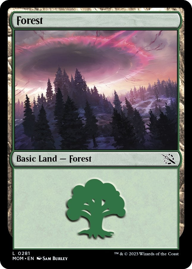 Image for Forest (0281) (281) (MOM) - Magic: The Gathering
