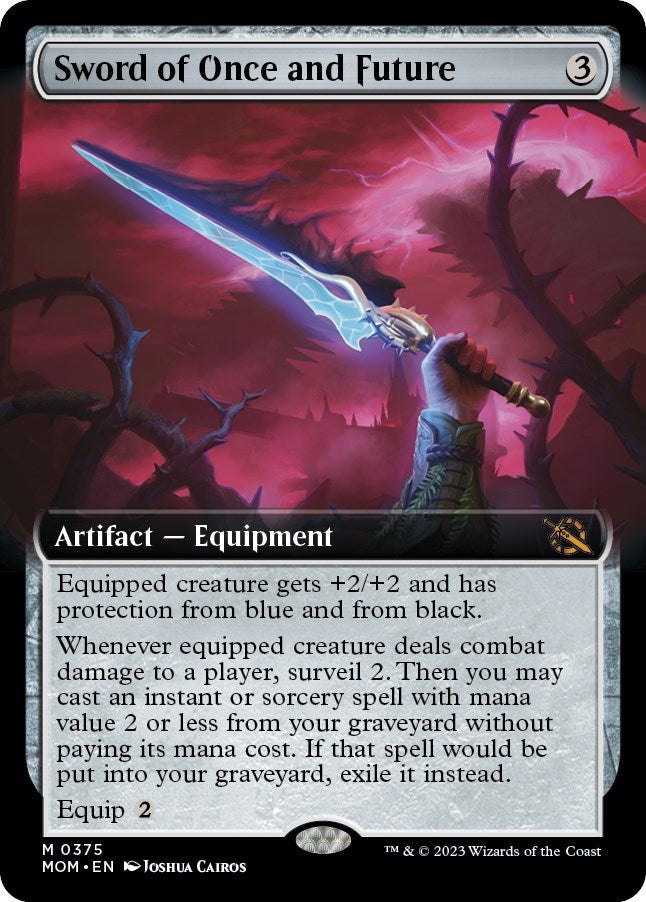 Image for Sword of Once and Future (Extended Art) (375) (MOM) - Magic: The Gathering