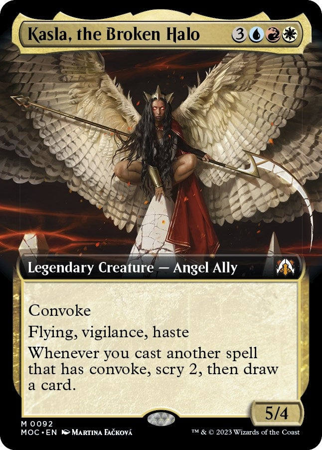 Image for Kasla, the Broken Halo (Extended Art) (92) (MOC) - Magic: The Gathering