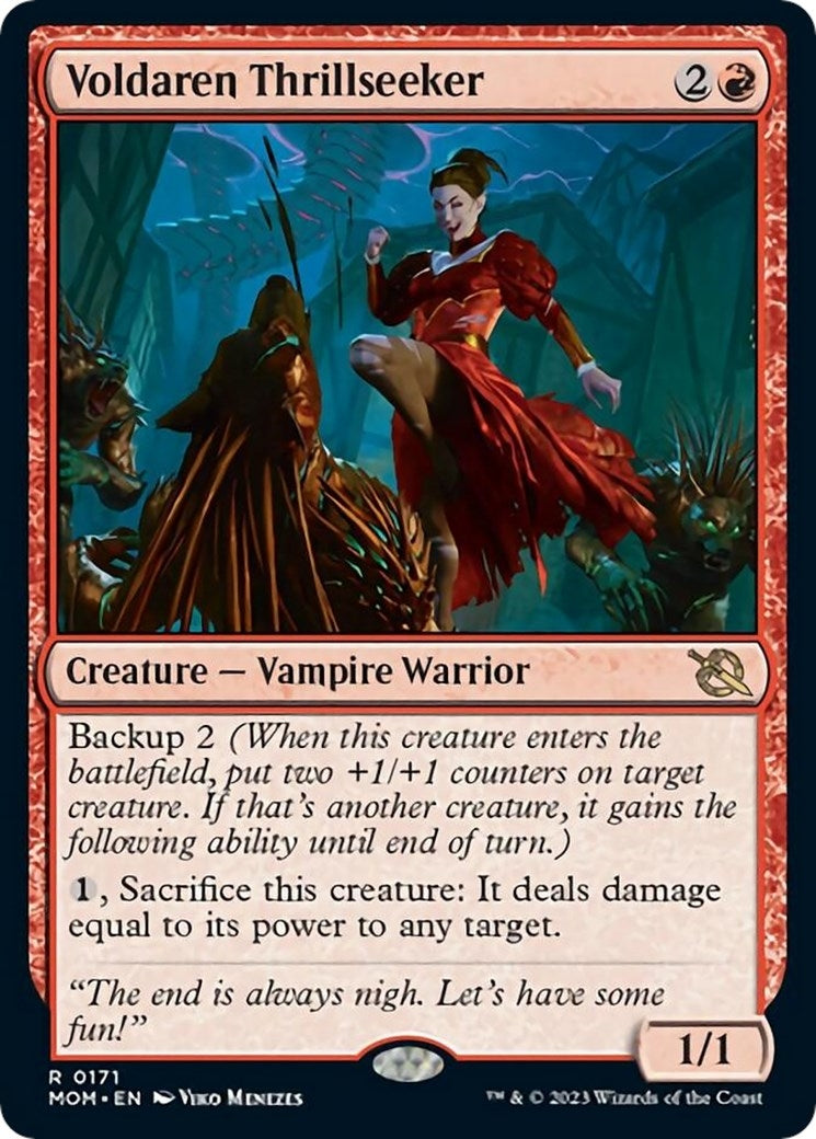 Image for Voldaren Thrillseeker (171) (MOM) - Magic: The Gathering