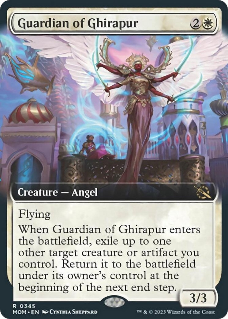 Image for Guardian of Ghirapur (Extended Art) (345) (MOM) - Magic: The Gathering