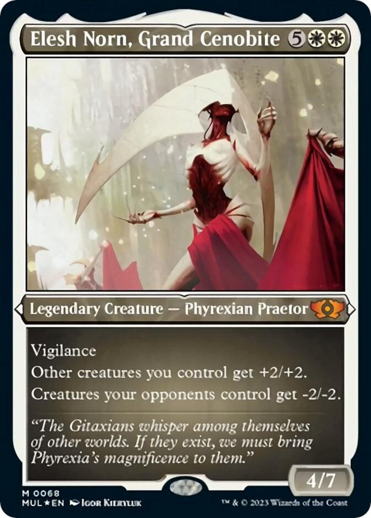 Image for Elesh Norn, Grand Cenobite (Foil Etched) (68) (MUL) - Magic: The Gathering