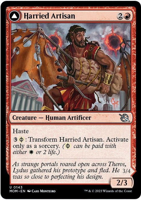 Image for Harried Artisan (143) (MOM) - Magic: The Gathering