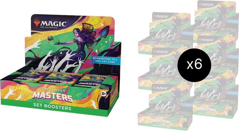 Image for Commander Masters - Set Booster Box Case - Magic: The Gathering