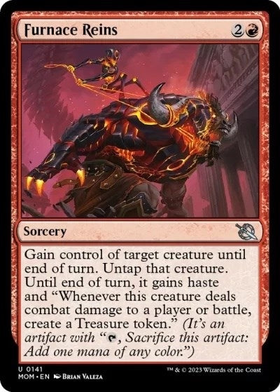 Image for Furnace Reins (141) (MOM) - Magic: The Gathering