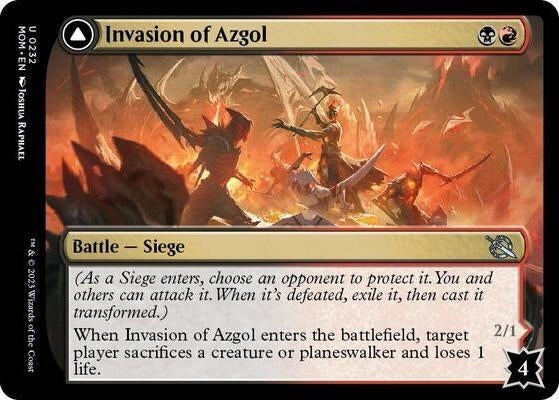 Image for Invasion of Azgol (232) (MOM) - Magic: The Gathering
