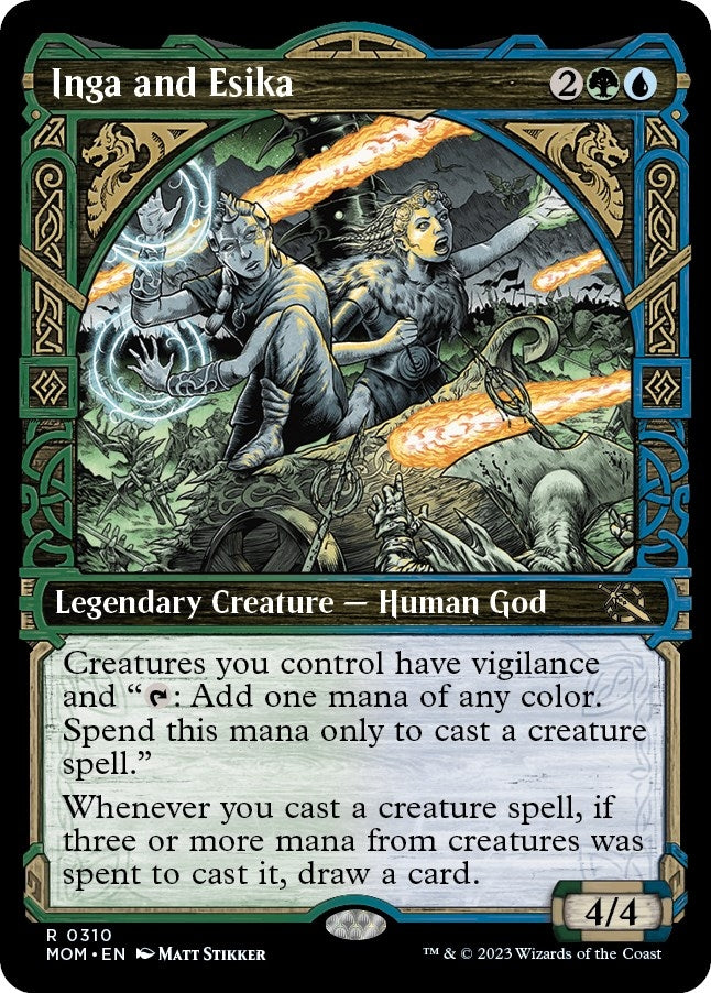 Image for Inga and Esika (Showcase) (310) (MOM) - Magic: The Gathering