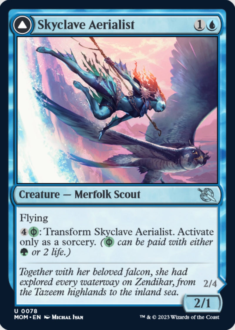 Image for Skyclave Aerialist (78) (MOM) - Magic: The Gathering