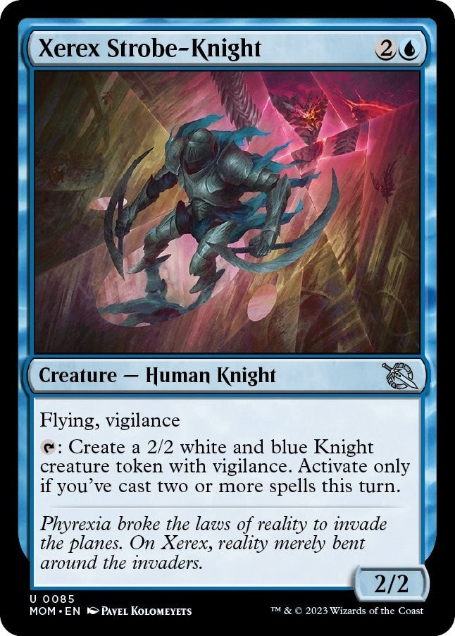 Image for Xerex Strobe-Knight (85) (MOM) - Magic: The Gathering