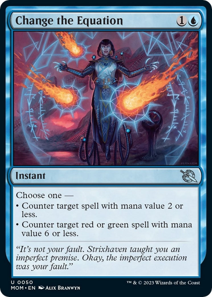 Image for Change the Equation (50) (MOM) - Magic: The Gathering