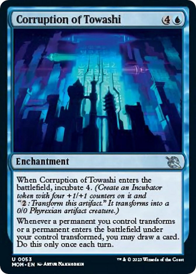 Image for Corruption of Towashi (53) (MOM) - Magic: The Gathering