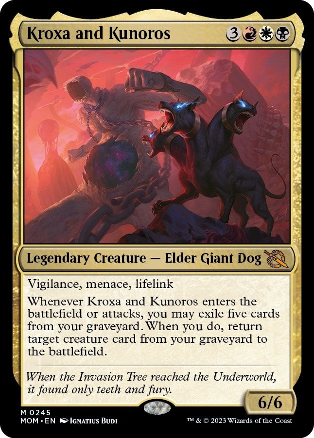 Image for Kroxa and Kunoros (245) (MOM) - Magic: The Gathering