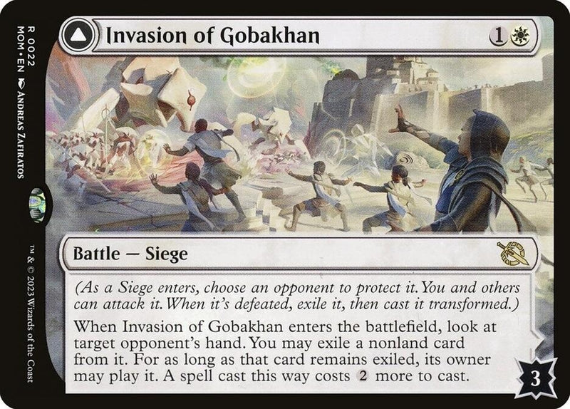 Image for Invasion of Gobakhan (22) (MOM) - Magic: The Gathering