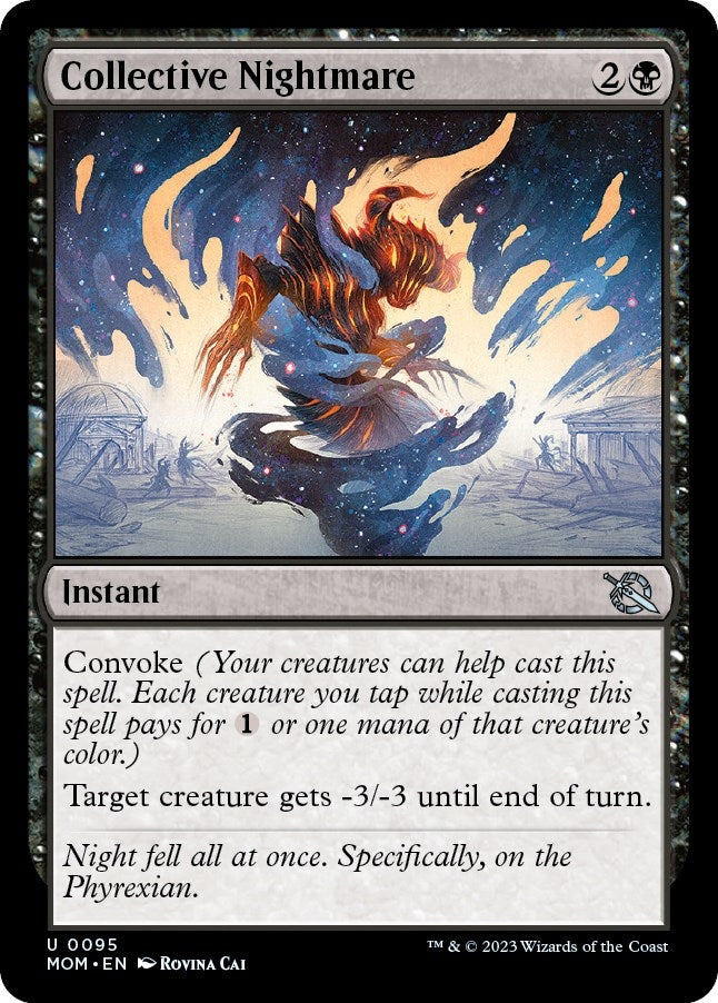 Image for Collective Nightmare (95) (MOM) - Magic: The Gathering
