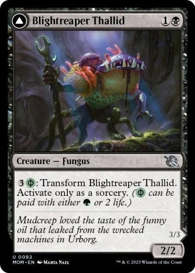 Image for Blightreaper Thallid (92) (MOM) - Magic: The Gathering