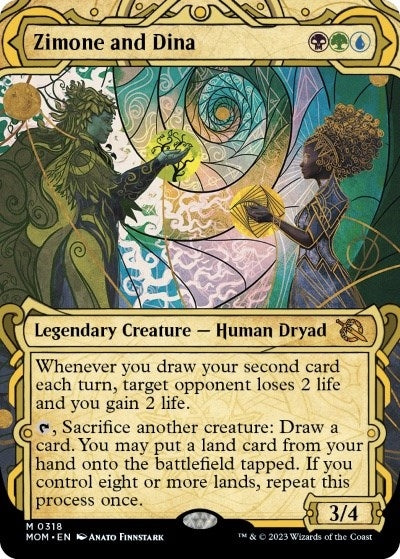 Image for Zimone and Dina (Showcase) (318) (MOM) - Magic: The Gathering