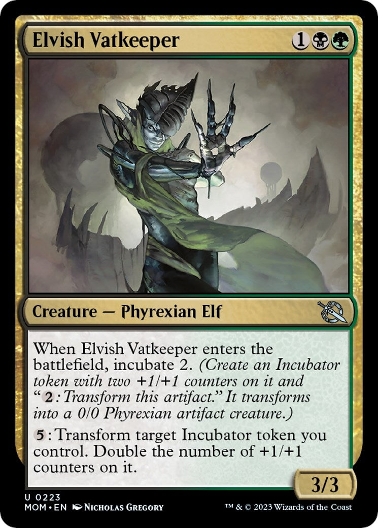 Image for Elvish Vatkeeper (223) (MOM) - Magic: The Gathering