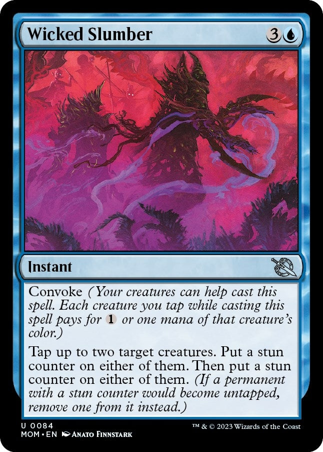 Image for Wicked Slumber (84) (MOM) - Magic: The Gathering