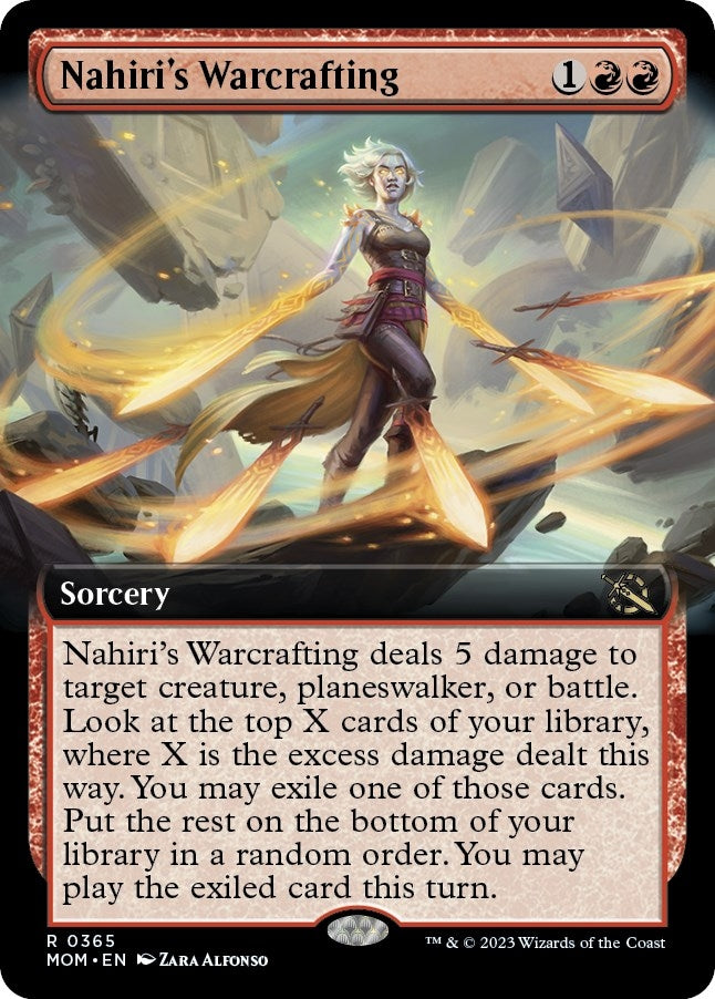 Image for Nahiri's Warcrafting (Extended Art) (365) (MOM) - Magic: The Gathering