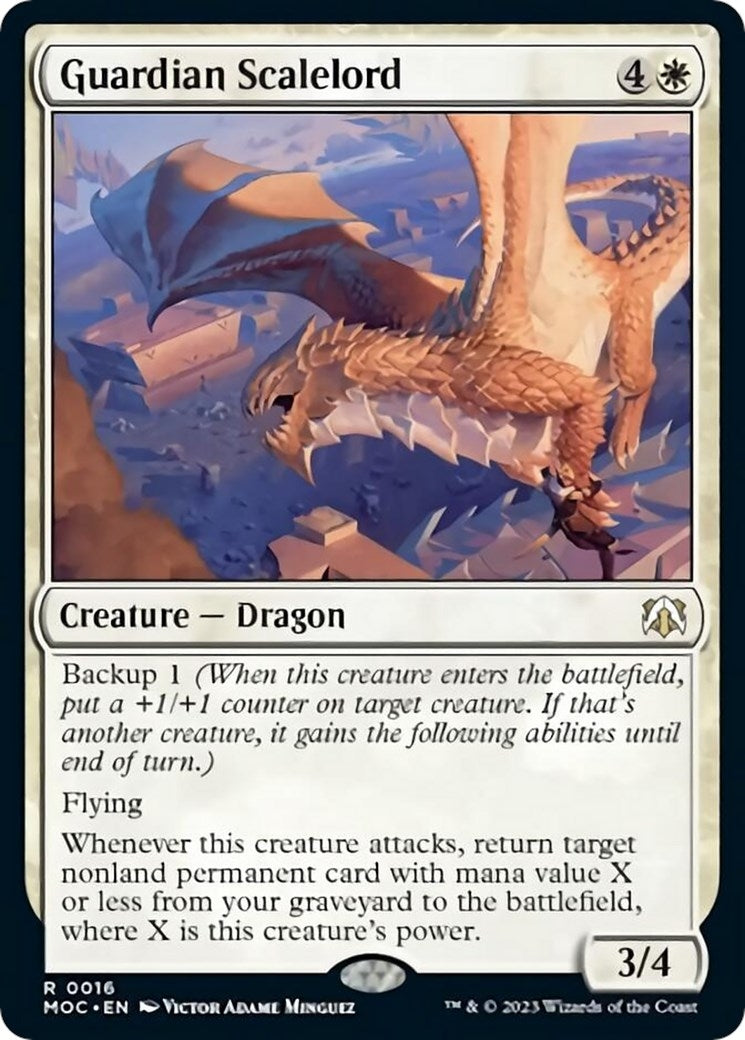 Image for Guardian Scalelord (16) (MOC) - Magic: The Gathering