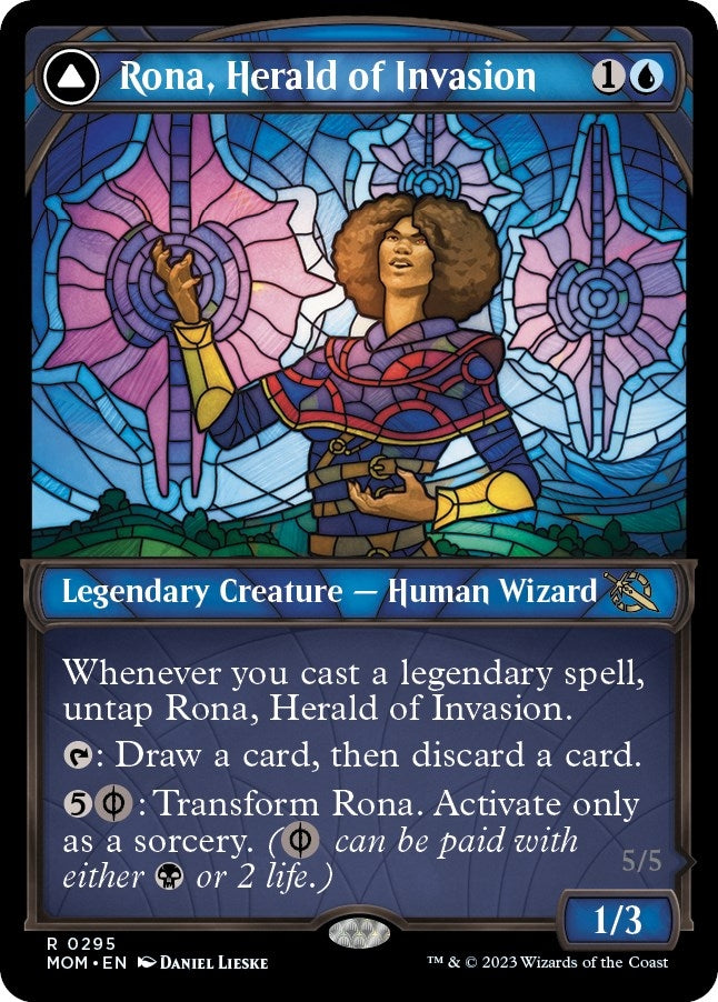 Image for Rona, Herald of Invasion (Showcase) (295) (MOM) - Magic: The Gathering