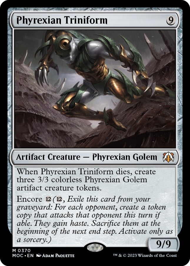 Image for Phyrexian Triniform (370) (MOC) - Magic: The Gathering